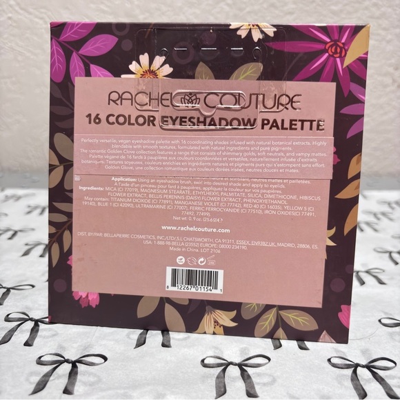 🌼 Rachel Couture — Golden Glove Eyeshadow Palette - Picture 3 of 4